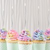 Luter 24pcs Birthday Candles Spiral Birthday Cake Candles Long Thin