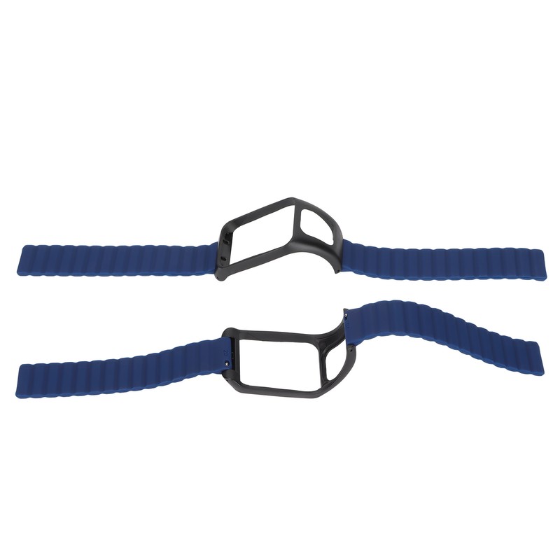 Silicone Magnetic Watch Band Watch Replacement Strap Adjustable Watch Wristband