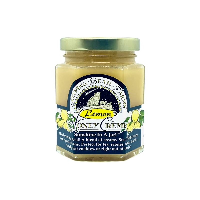 Creamed Lemon & Honey - Honey Creme 8 oz. Jar