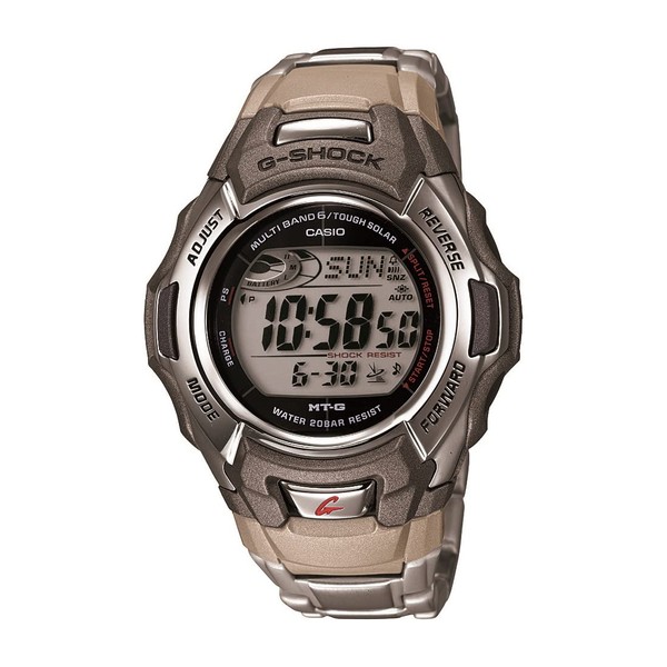 Casio Men's G-Shock MTGM900DA-8CR Tough Solar Atomic Stainless Steel Sport Watch