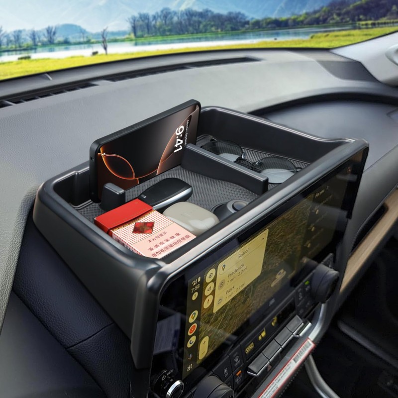 auovo Screen Dashboard Organizer Compatible with 2025 Toyota Grand Highlander