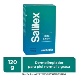 Salilex Barra Limpiadora Facial Dermolimpiador Libre de Jabón Para Piel Grasa