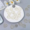 80 Pcs Leaf Paper Clips, Gold Paper Clips Page Markers,