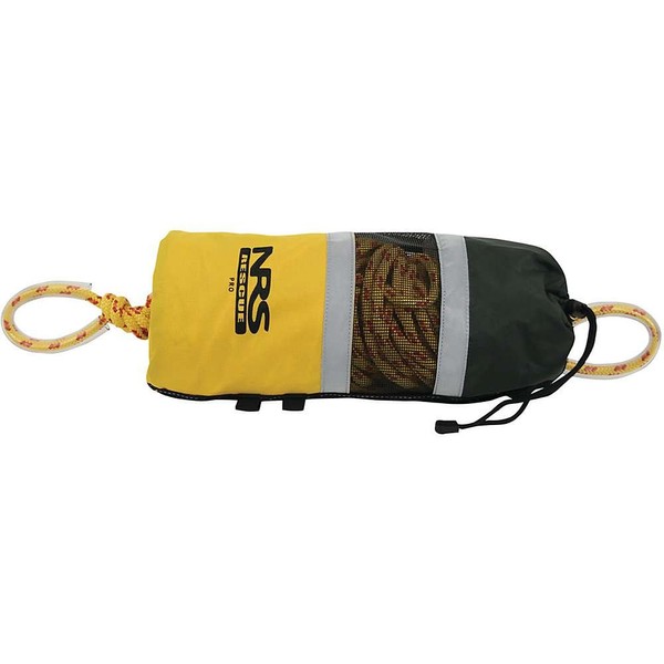 NRS Pro Rescue Throw Bag Yellow 3/8IN x 75 FT