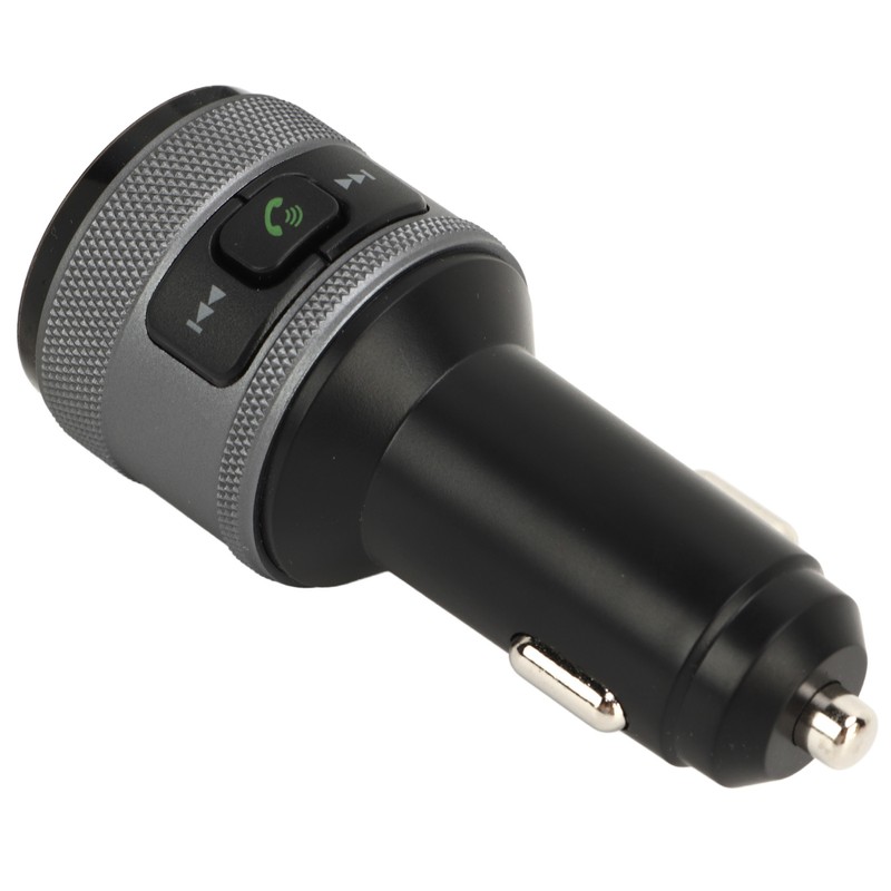 Bluetooth FM Transmitter QC3.0 Fast Charging CVC Noise Cancellation Handsfree