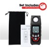 Bluetooth Lux Meter Light Meter, 0.1~200,000Lux Range Light Meter for