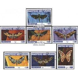 Nicaragua 2376-2382 (complete.issue.) fine used/cancelled 1983 Butterflies (Stamps for collectors) Butterflies