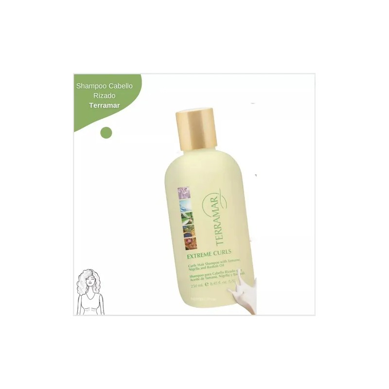 Terramar Shampoo Para Cabello Rizado Extreme Curls 250 Ml