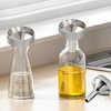5 Gold-Colored Partition Funnels, Multi-Functional Mini Metal Funnels, Strong And