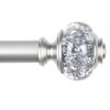 Curtain Rod 32 to 58 Inches (2.6-4.8ft), USFOOK 7/8 inch