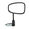 Universal Black Folding Bar End Mirror - 7/8" Handlebars -