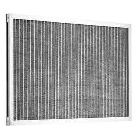 VEVOR 16x25x1 inch Electrostatic Air Filter, AC/HVAC Furnace Filter Washable & Reusable Aluminum, MERV 8 Long Lifetime,Home or Office (Actual Size: 15.5 x 24.65 x 0.82 in)