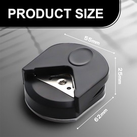 MEXRUMI Corner Puller, Mini Corner Puller Set, Portable Corner Puller, Corner Puller for Paper Crafts, Corner Puller, Radius Puller, Corner Puller for Paper, Scrapbooking Tool for Photo Cards