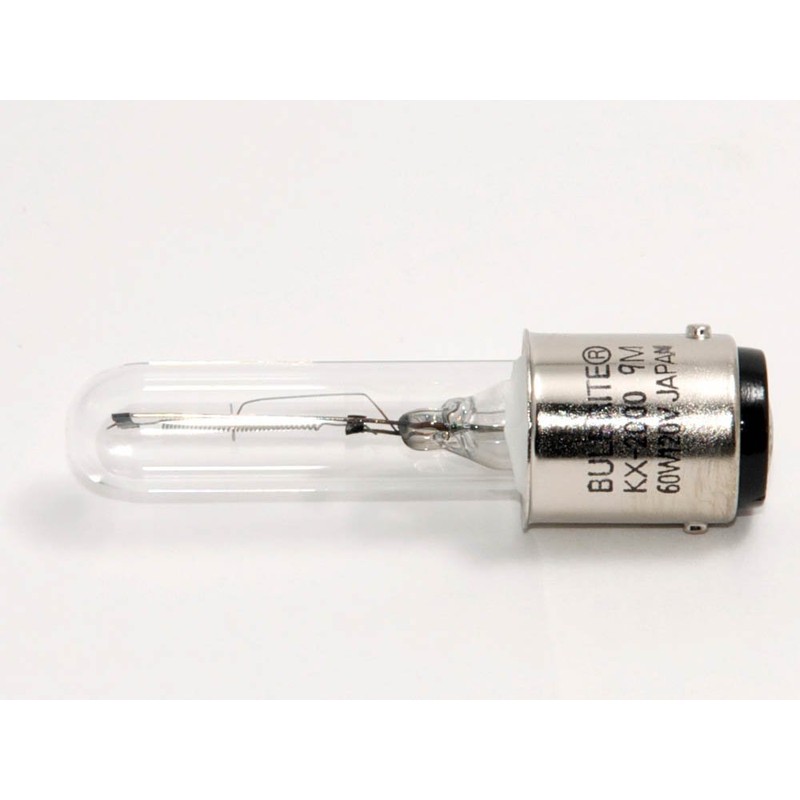 Bulbrite KX60CL/DC Double-Contact Bayonet Base (BA15D) Light Bulb, 1-Pack, Clear