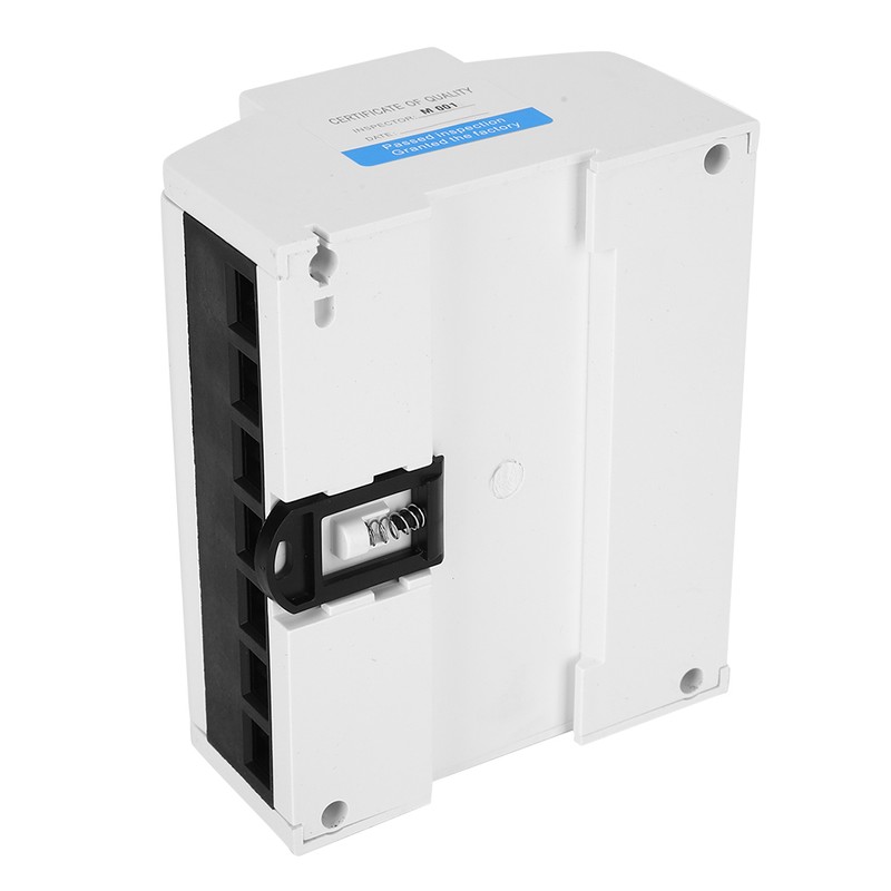 Rail Energy Meter 3Phase 4Wire 7P LCD Down‑in Down‑out Portable