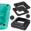 Saicool Step Aerobic Platform,16" x 16" Step Adjustable High Step