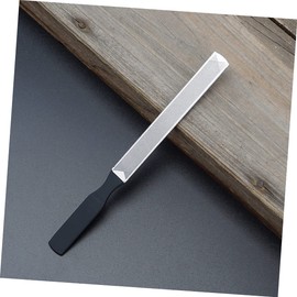 BIUDECO 2pcs Stainless Steel Nail Trimming Files Double Sided Practical Nail Files for Professional Lightweight Durable Manicure Tools