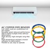 4 Pcs Set AC Copper Pipe Bender PE Plastic Built