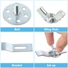 Enhon 36 Pack Sink Clips Kit, Undermount Sink Clips, Sink