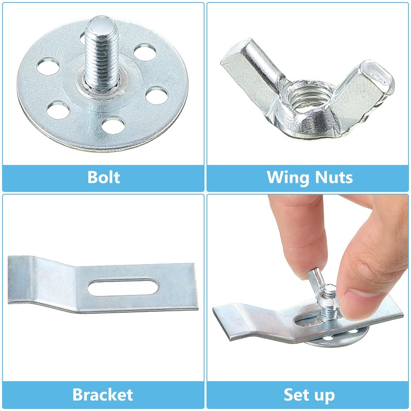 Enhon 36 Pack Sink Clips Kit, Undermount Sink Clips, Sink