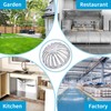 MILEGI Floor Sink Strainer Heavy Duty Aluminum Dome Sink Drain