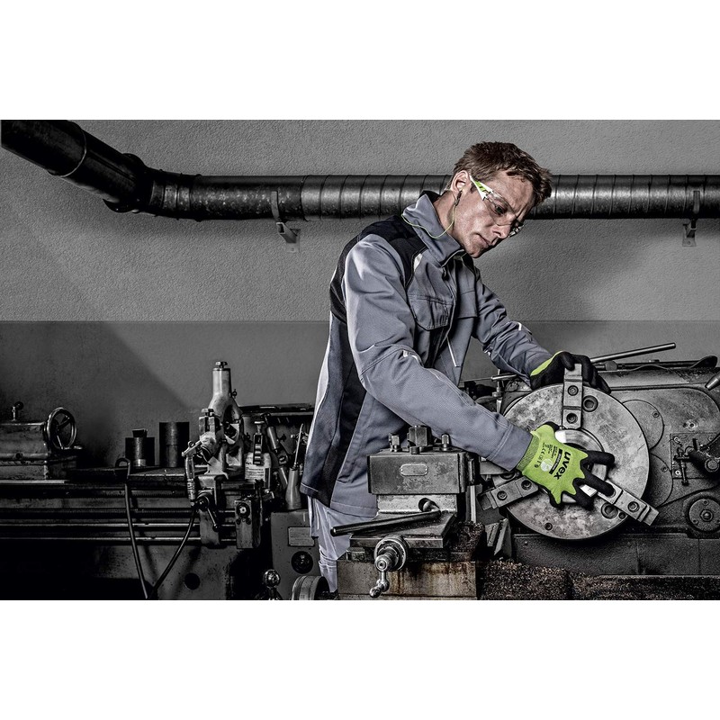 Uvex D500 Foam Cut Protection Gloves with Grip Coating Size