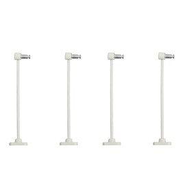 4 x Child Safety Window Restrictor with Screws and Keys Window Door Cable Limiter Lock for Baby Children Safety and Protection