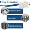 20 Pack Curtain Spacers, curtain Spacers for Eyelet Curtains- Durable
