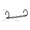 Relaxdays 20 x Space Saving Hangers, Hook Organiser for 5