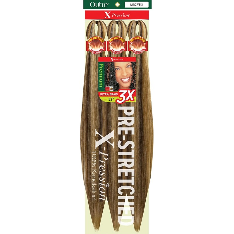 Outre X-Pression Braid - Pre Stretched Braid 52" 3X (2