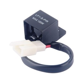 Yosoo 2 Pin 12V Auto Motocicleta LED Luz Indicadora de Relé Intermitente Control de Velocidad de Se?al de Relés de Parpadeo