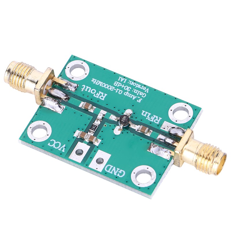 RF Broadband Amplifier Low Noise LNA Board Module 0.1-2000MHz Gain