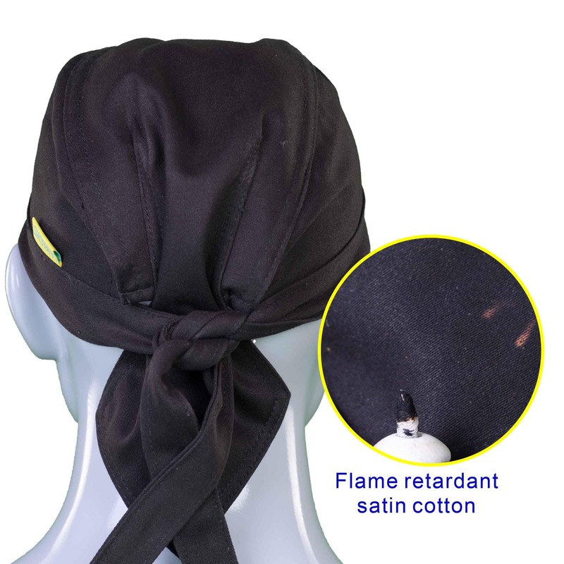 [Weldas] Fire Fox Flame Retardant Cotton Doo Rag, Stylish Cool
