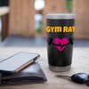 Gym Rat, Gym Items, Barbell Gym Design,Weight Training Gifts Stainless