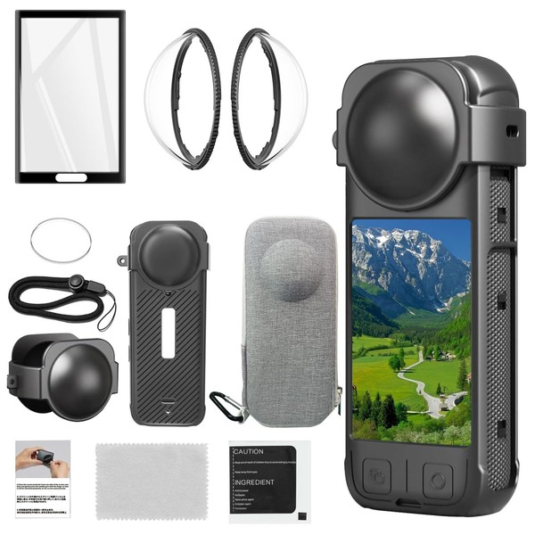 ERMO NKES Camera Protective Accessories Kit for Insta 360 X4