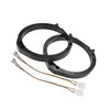 Motoforti 6.5" Speaker Adapter Spacer Ring with Wire Combination for