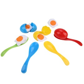 Balance Spoon Egg Running Toy, Sports Educational Game, Children Outdoor Toy with Bright Color Plastic Material for Play at Party