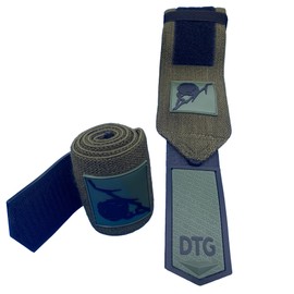 Defy The Gods 20” Wrist Wraps for Weightlifting, Powerlifting, Cross-Training - Premium Quality Wrist Straps for Wrist Stability and Wrist Support in Strength Training (Green/Black)