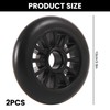 Sporgo Pack of 2 Scooter Wheels: 100 mm Scooter Replacement