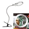 Clamp Magnifying Glass 2X and 6X Dual Lens Flexible Hose