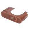 PU Leather Camera Half Case for Leica Q Half Body