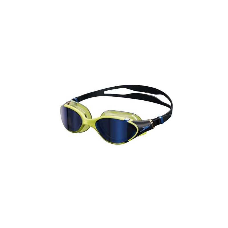 Speedo Unisex Adult Swim Goggle Biofuse 2.0 - Black Hyper/Sapphire