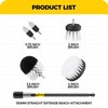Holikme 6Pack Drill Brush Power Scrubber Cleaning Brush Extended Long