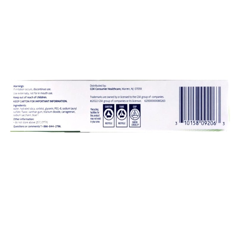 Polident Cream,Paste Dentu-Creme 3.90 oz (Pack of 3),Mint