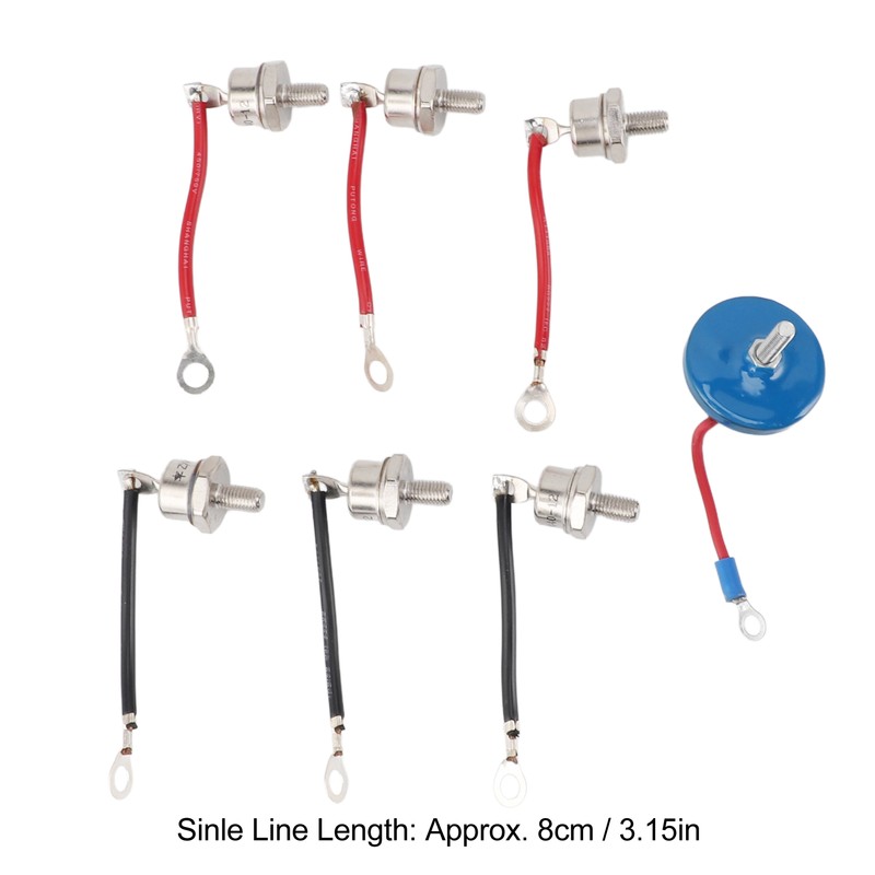 Diode Rectifier Kit 3 Positive 3 Negative 8cm Line RSK5001