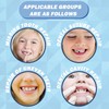 50pcs Dental Temporary Tooth Cap Crown Fake Teeth,Temporary Realistic Crown,Tooth