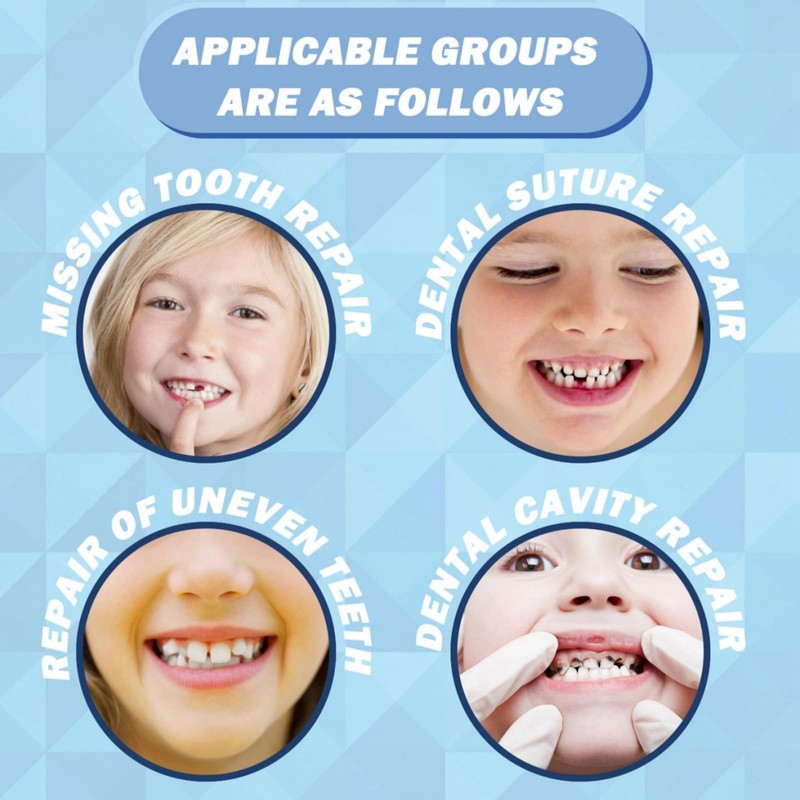 50pcs Dental Temporary Tooth Cap Crown Fake Teeth,Temporary Realistic Crown,Tooth