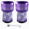2 Stück Ersatz Filter für Dyson V12 Detect Slim Staubsauger,Absolute