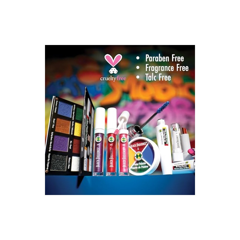 Black Radiance Cross Colours Eyeshadow Palette, Talc-Free, Highly Pigmented Matte,