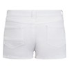 Retour Denim de Luxe Girls' Samantha Denim Shorts, optical white